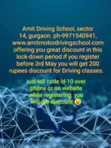 driving school in gurgaon